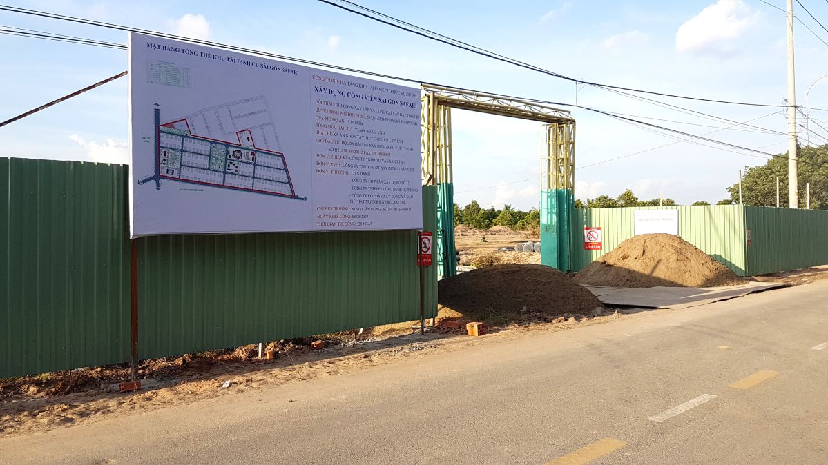 Khu tái định cư dự án Thảo cầm viên Sài Gòn Safari