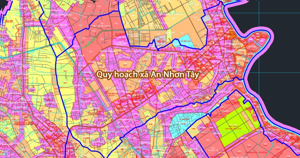 Quy hoạch xã An Nhơn Tây