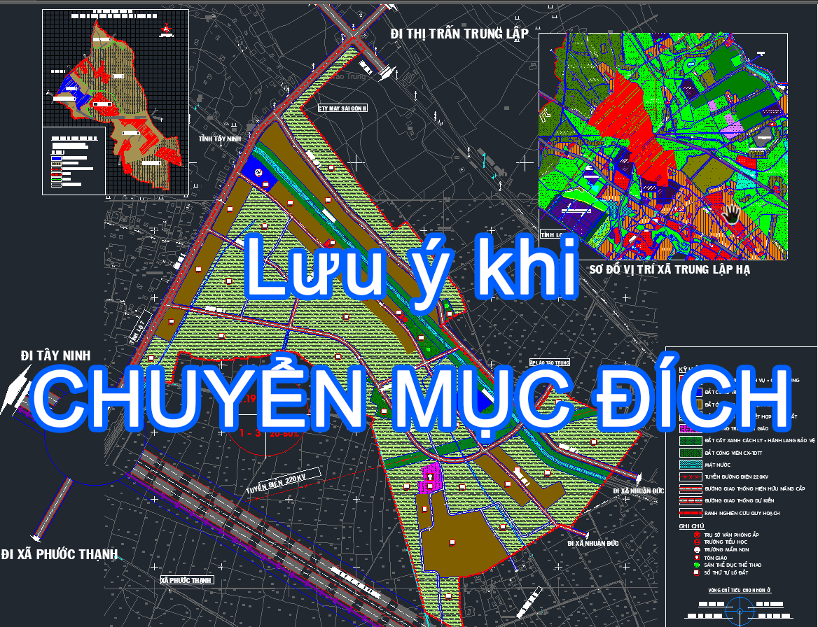 Lên thổ cư chuyển mục đích sử dụng đất Củ Chi cần lưu ý quan trọng gì ?