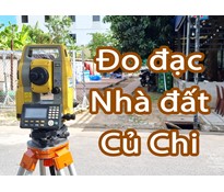 Đo đạc Củ Chi - Làm bản vẽ nhà đất, bổ túc hồ sơ pháp lý