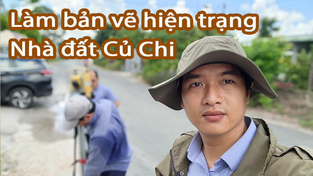 Đo đạc Củ Chi - Làm bản vẽ hiện trạng kiểm tra có bị dư, thiếu đất, chồng lấn ranh