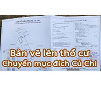 Làm bản vẽ lên thổ cư đất Củ Chi cần biết thông tin gì