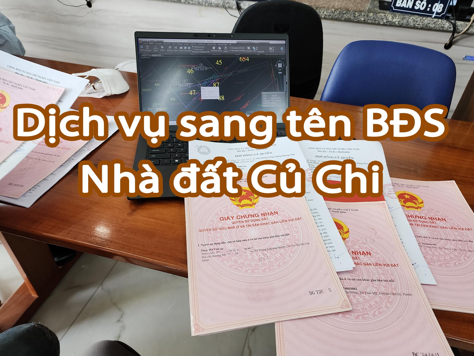 Sang tên nhà đất Củ Chi - Dịch vụ pháp lý bất động sản
