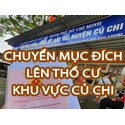 Dịch vụ lên thổ cư khu vực Củ Chi - Nhận làm trọn gói tại tất cả các xã
