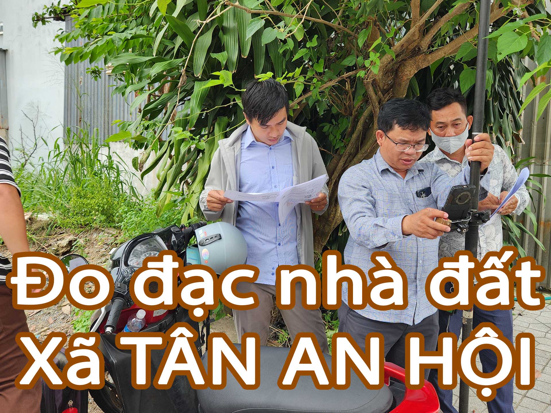 Dịch vụ đo đạc địa chính xã Tân An Hội - Nhận làm các loại bản vẽ nhà đất