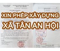 Xin phép xây dựng xã Tân An Hội - Đo đạc, lập bản vẽ thiết kế