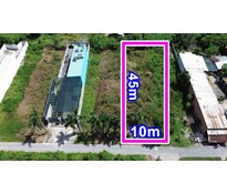 THCC97 Đất Củ Chi 3 nền 10x45 làm biệt thự đường nhựa sông Sài Gòn xã Hòa Phú