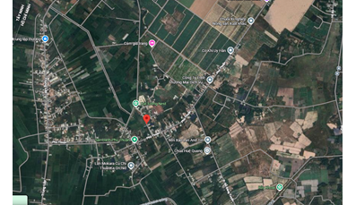 26CC23 Đất nền xã An Nhơn Tây có 101m2 thổ cư đường xe hơi gần khu dân cư đông đúc