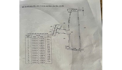26CC40 Đất vườn xã Thái Mỹ tổng diện tích 2553m2 mặt tiền đường Đoàn Triết Minh